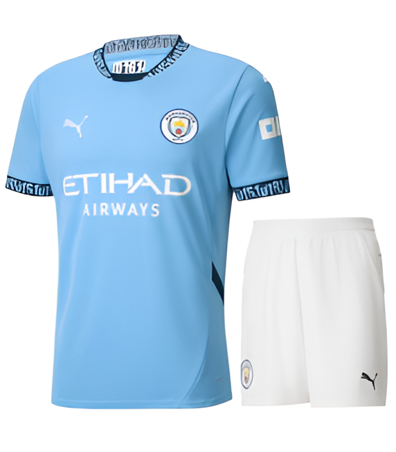 Manchester City Home 24 25 Kit Jersey Nation