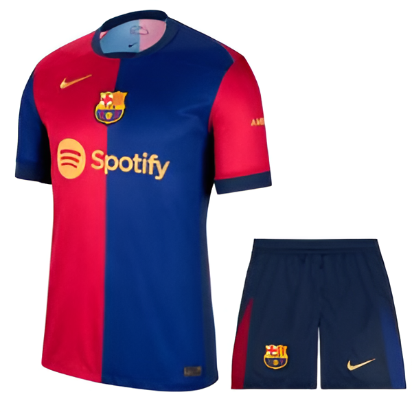 F.C Barcelona Home 24 25 Kit Jersey Nation