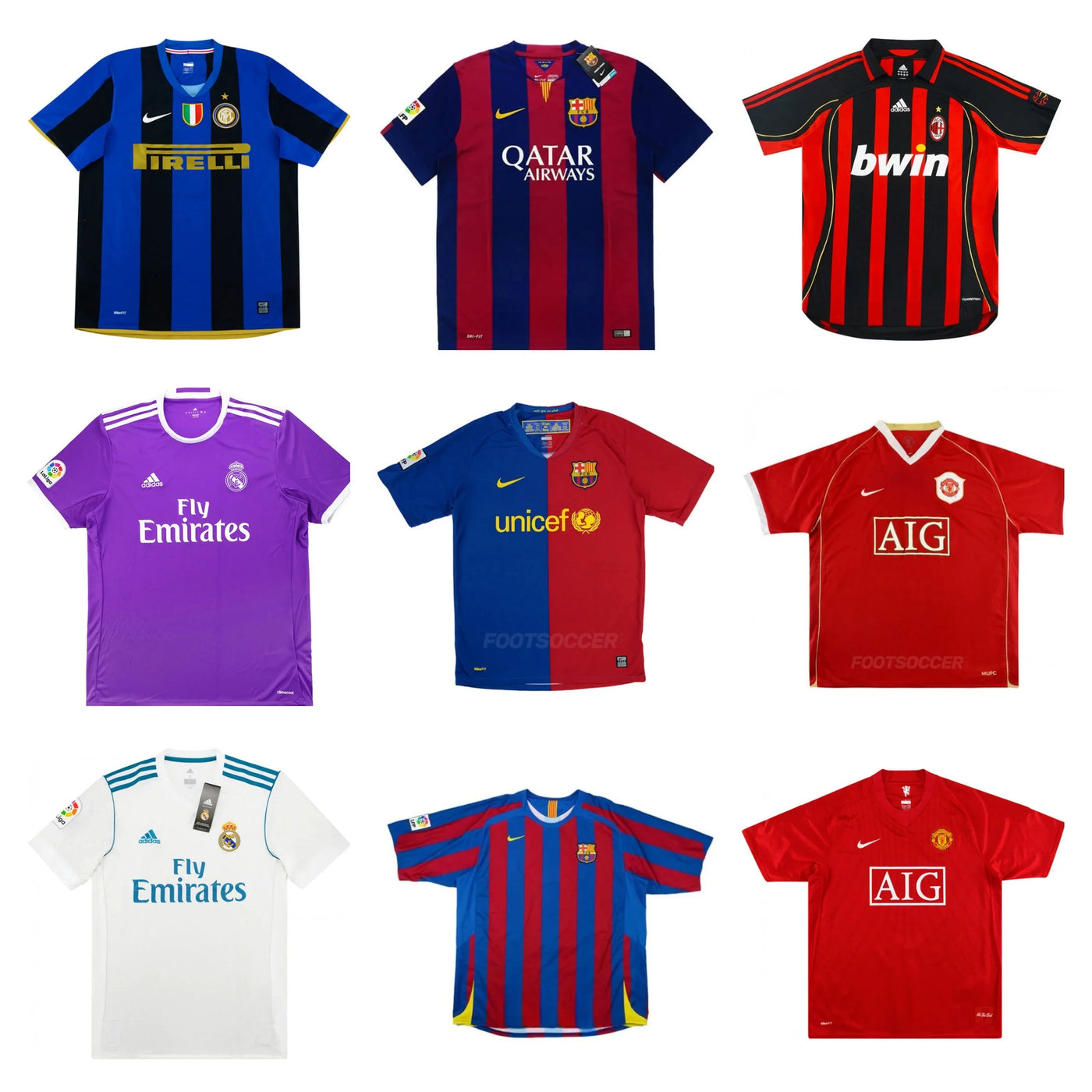 RETRO / VINTAGE JERSEY'S