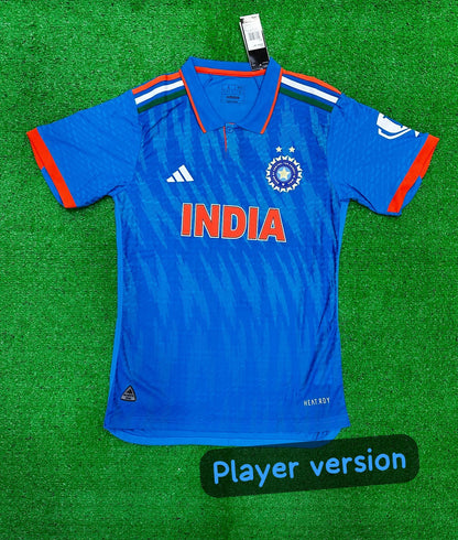 Custom - Indian Cricket Jersey - ODI (Tri-color)