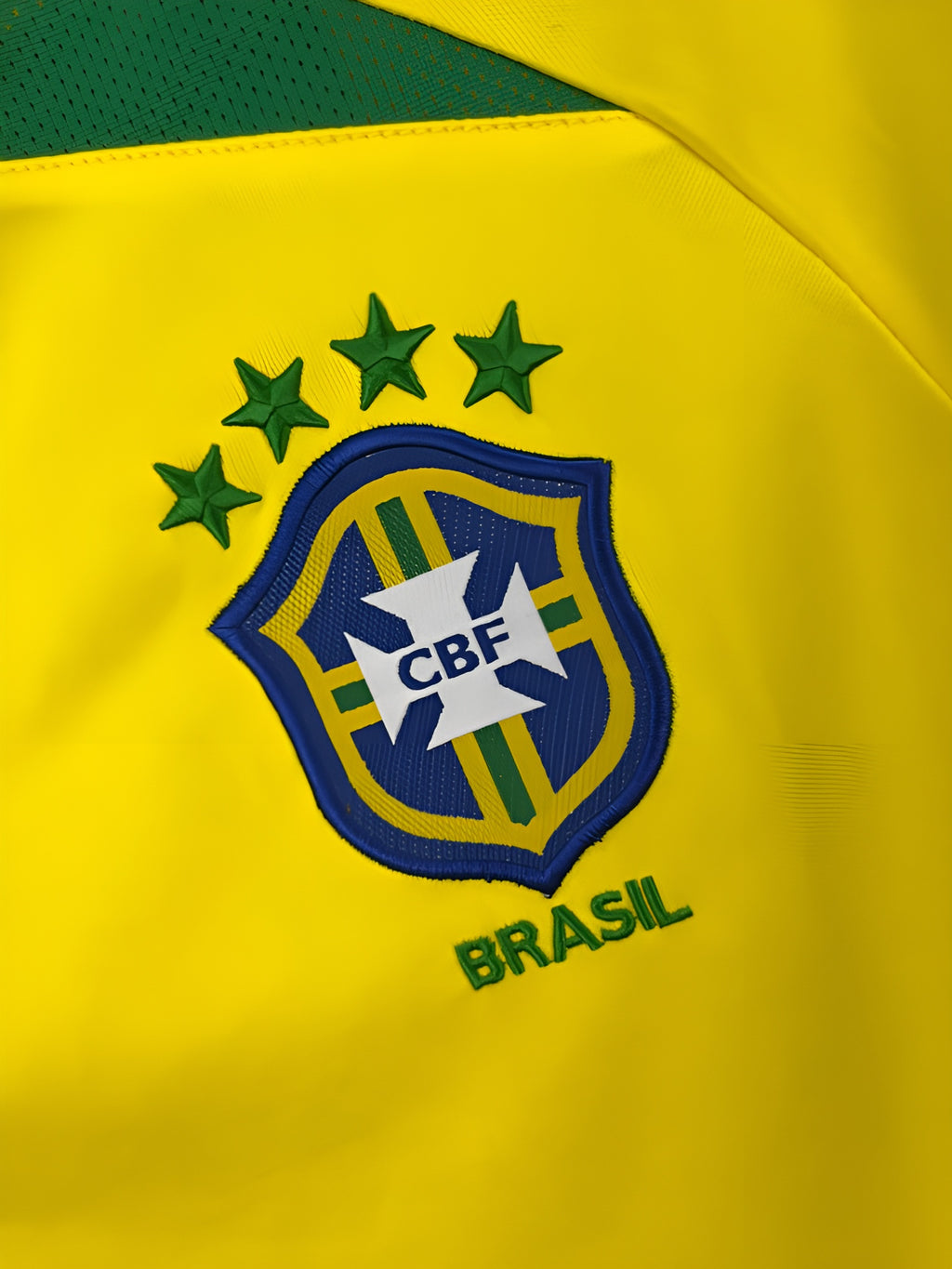 Brazil Home Retro 2002 Jersey