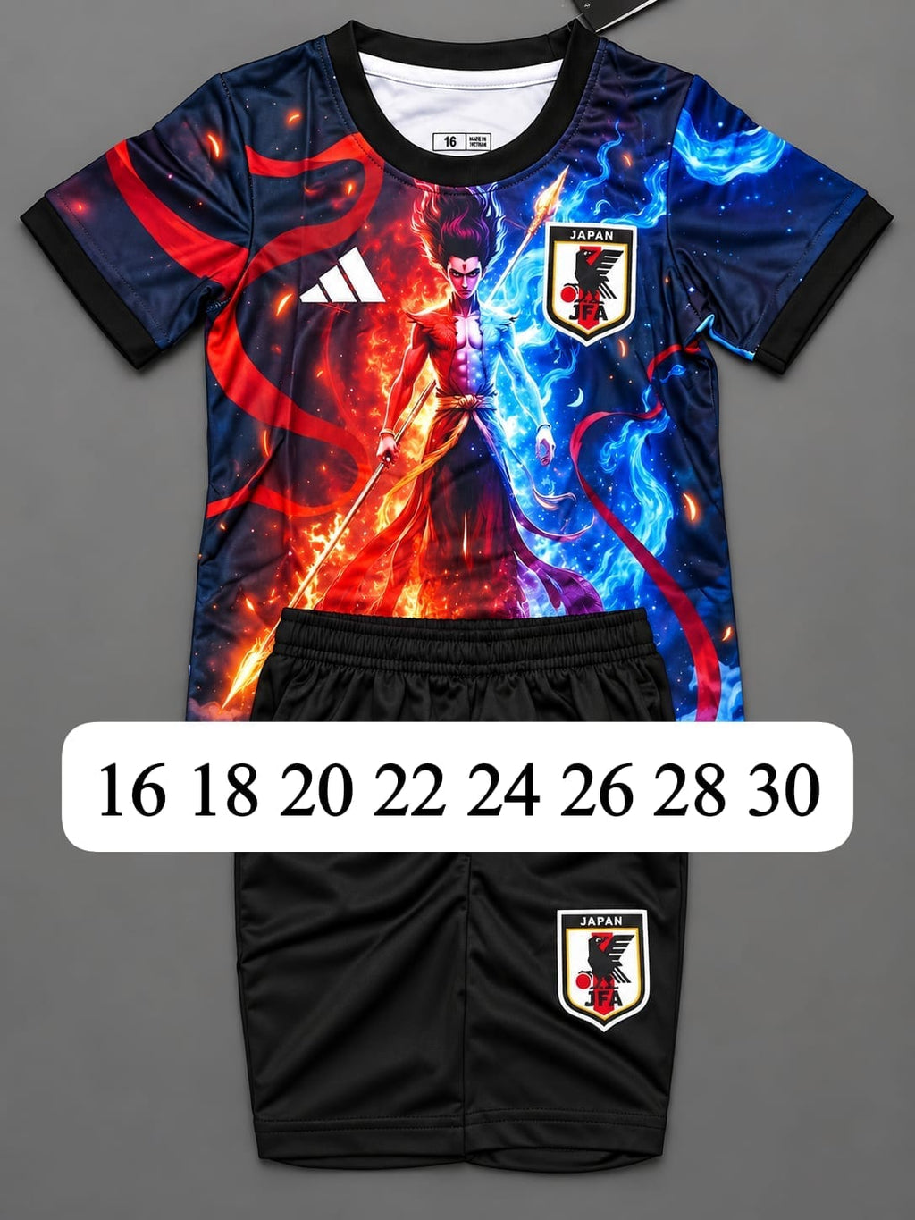 Japan Anime Fire And Ice Kids Set