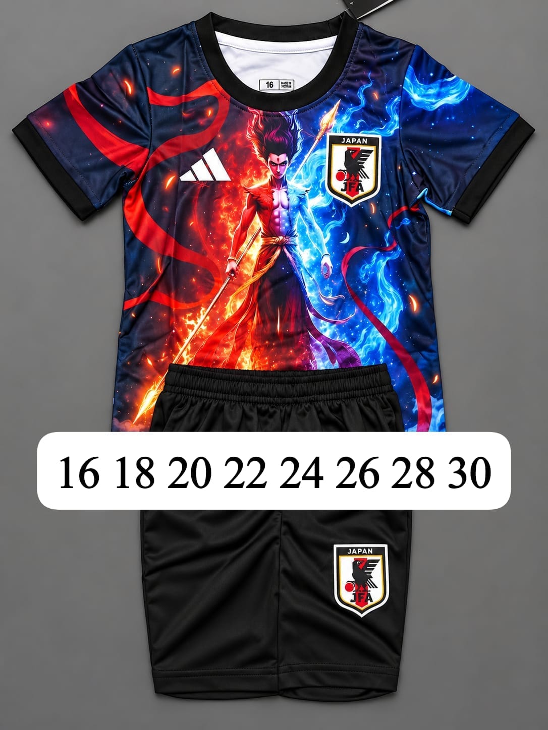 Japan Anime Fire And Ice Kids Set