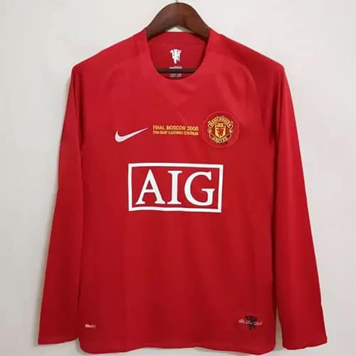 Manchester United Home 2008 (Full Sleeves)