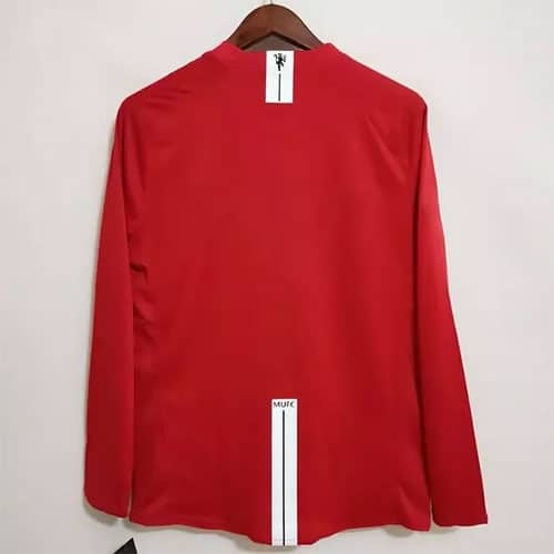 Manchester United Home 2008 (Full Sleeves)