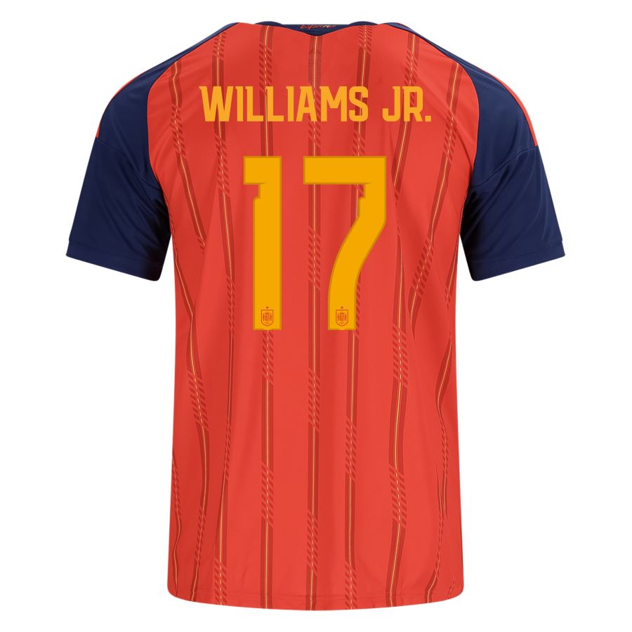Williams Jr. Version - Spain Home Jersey 26/27