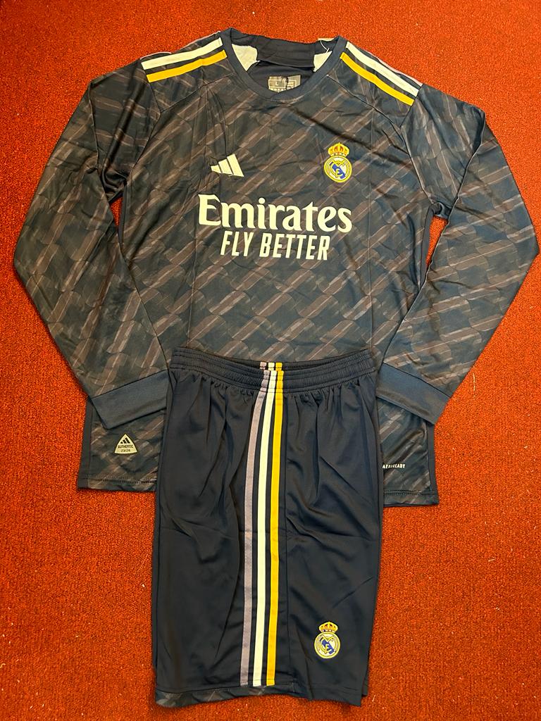 Real Madrid Away Kit (Full Sleeves)