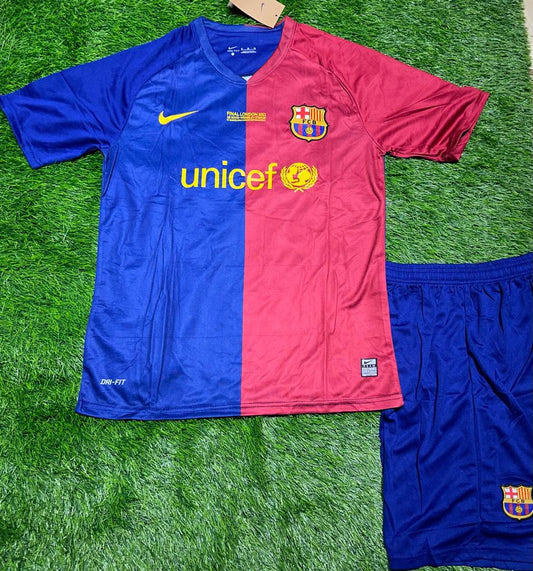 F.C Barcelona Home Retro Kit 08-09