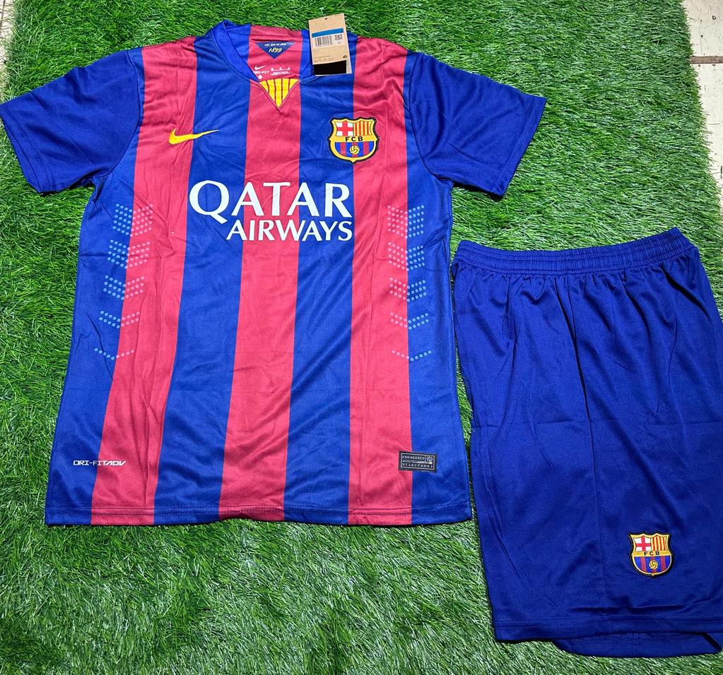 F.C Barcelona Home Retro Kit 14-15