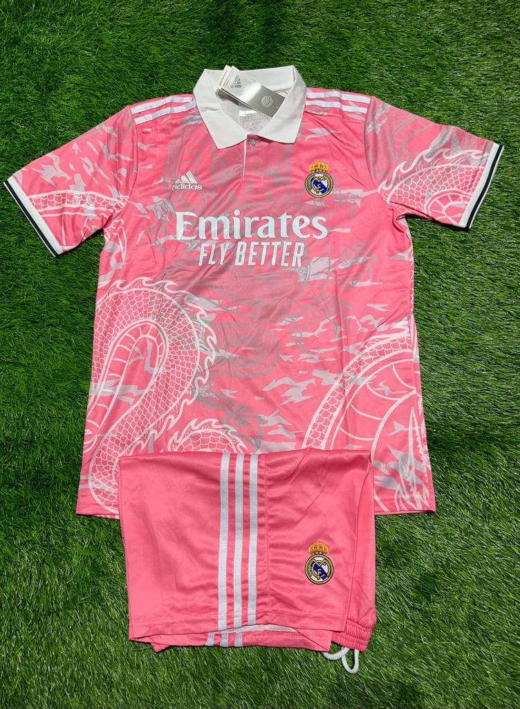 Pink Rma Kit Real Madrid Pink Dragon Kit 23/24 – Jersey Nation