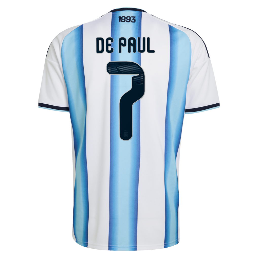 De Paul Version - Argentina Home Jersey 26/27